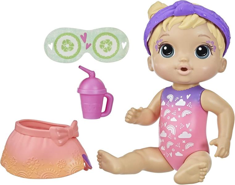 Imagem de Boneca Baby Alive Rainbow Spa Baby Loira - Hasbro