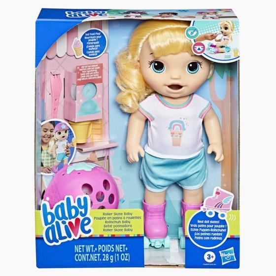 Imagem de Boneca - Baby Alive Roller Skate - Baby Loira HASBRO