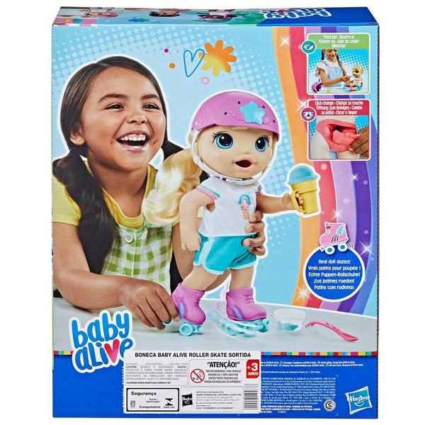 Imagem de Boneca Baby Alive - Roller Skate - Loira - Hasbro