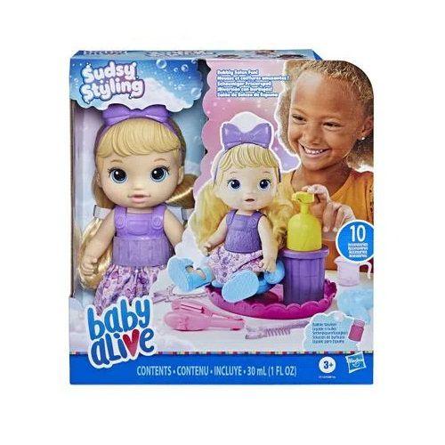 Imagem de Boneca Baby Alive Salão de Beleza de Espuma - Sudsy Styling - Loira - Com 10 Acessórios - Hasbro - F5112