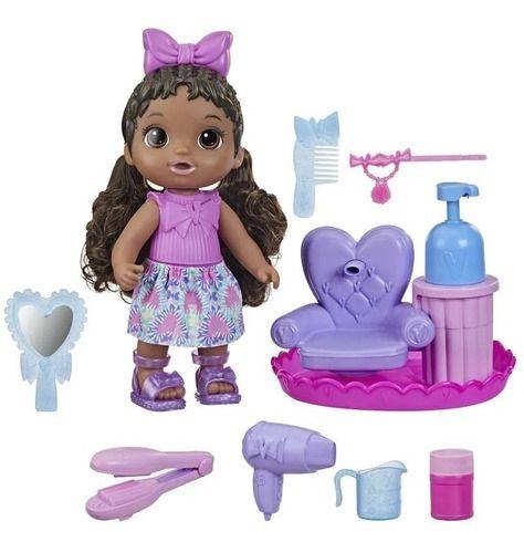 Boneca Baby Alive Salão De Beleza Sudsy Styling Negra F6147 - Hasbro Imagem de Boneca Baby Alive Salão De Beleza Sudsy Styling Negra F6147