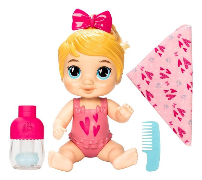 Imagem de Boneca Baby Alive Shampoo Loira Harper Hugs Hasbro F9119