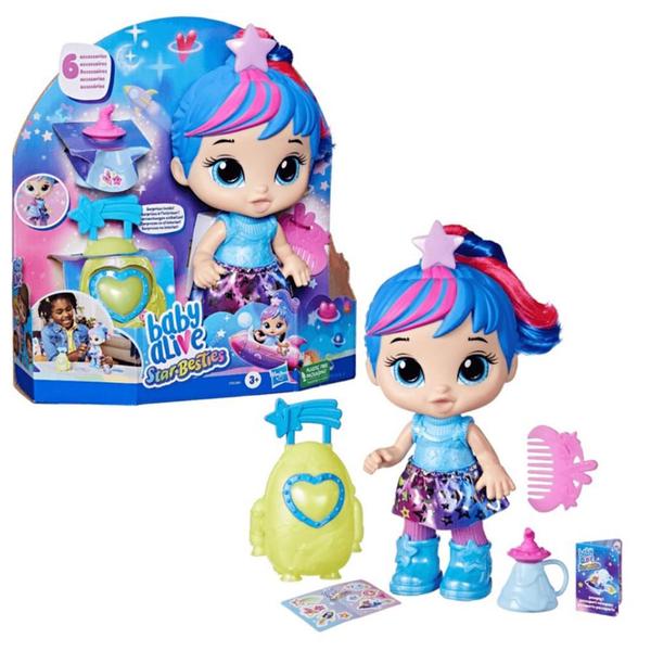 Imagem de Boneca Baby Alive Star Besties Stell Sky 6 Acessórios Hasbro