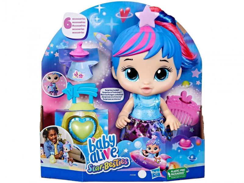 Imagem de Boneca Baby Alive Star Besties Stellar Skylar - com Acessórios Hasbro