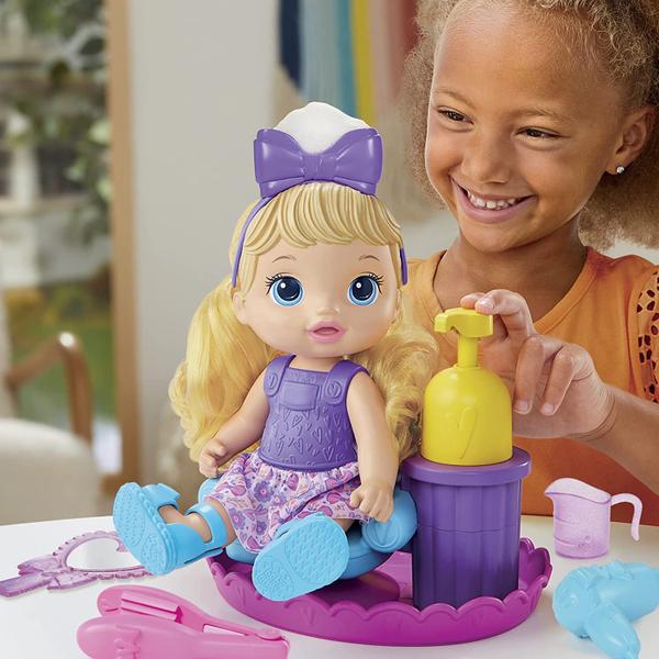 Imagem de Boneca Baby Alive Sudsy Styling Loira F5112 Hasbro