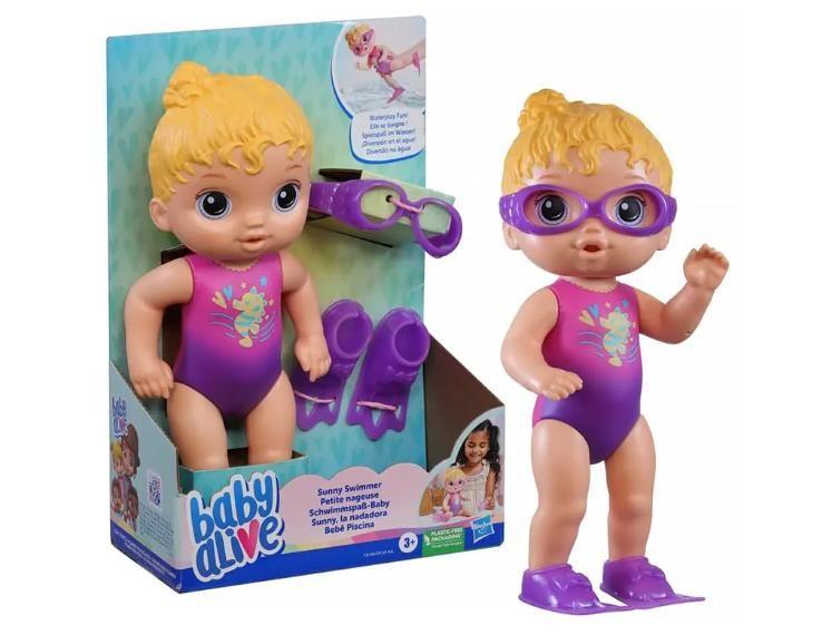 Imagem de Boneca baby alive sunny swimmer loira f8140