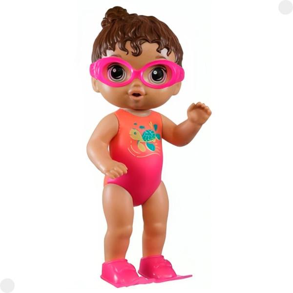 Imagem de Boneca Baby Alive Sunny Swimmer Morena F8141 - Hasbro