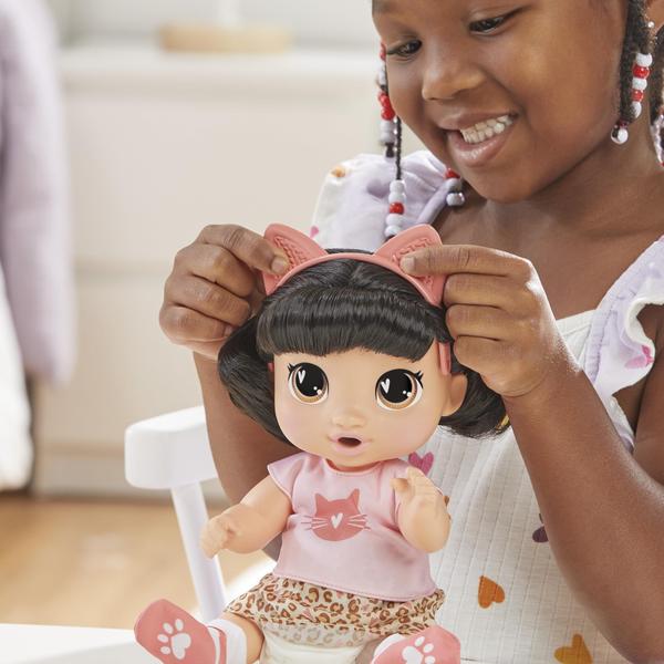 Imagem de Boneca Baby Alive Super BFF Katie Kat Dress Up 28 cm com acc