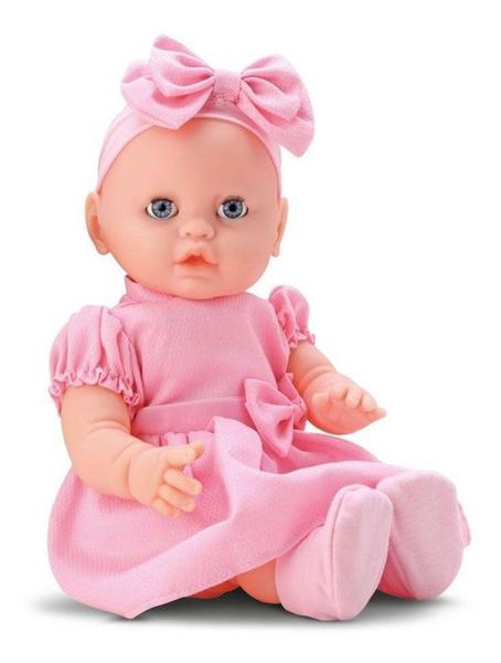 Imagem de Boneca Baby Amém Menina Bebê C/ Som Reza O Pai Nosso - Bee Toys