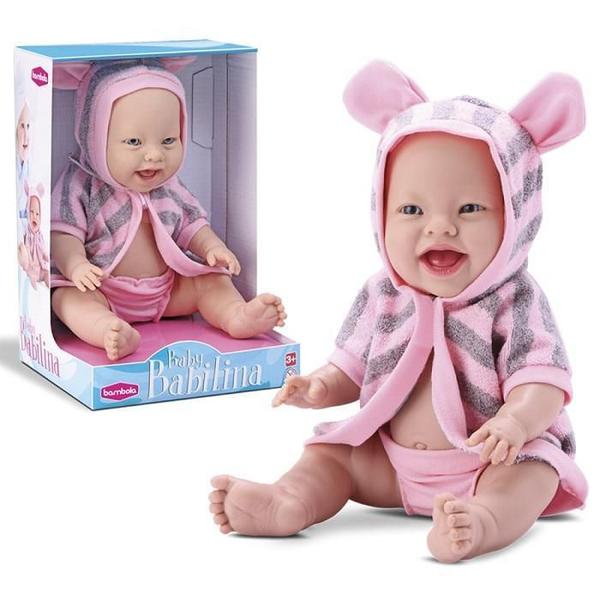 Imagem de Boneca Baby Babilina Banho 23 Cm C/ Manta - 138751