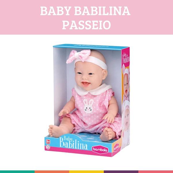 Imagem de Boneca Baby Babilina Passeio Linda e Delicada Bambola