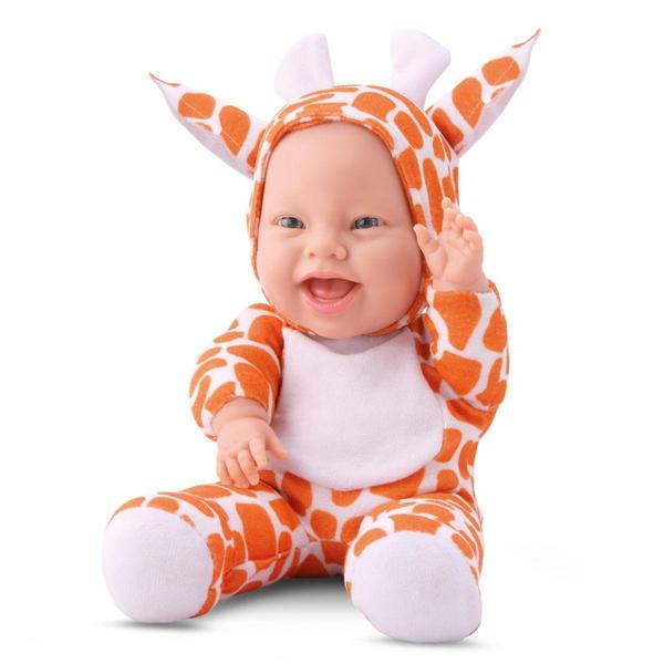 Imagem de Boneca Baby Babilina Planet Animais Super Macia 30cm Bambola