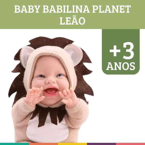 Imagem de Boneca Baby Babilina Planet Leão Roupa Bichinho - Bambola