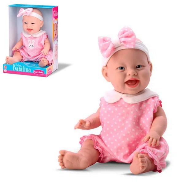 Imagem de Boneca Baby Babilina Vinil Passeio 762 - Bambola