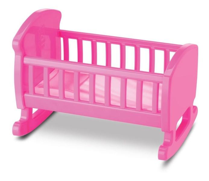 Boneca Baby Bebê Little Dolls Alive Bercinho - Divertoys Imagem de Boneca Baby Bebê Little Dolls Alive Bercinho - Divertoys