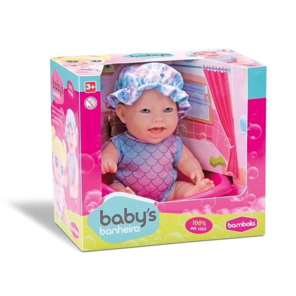 Imagem de Boneca Baby Buddies Babilina Mini Banheirinha Bambola