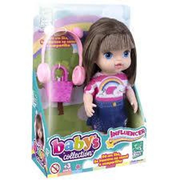 Imagem de Boneca Baby Collection Influencer 475 - Super toys