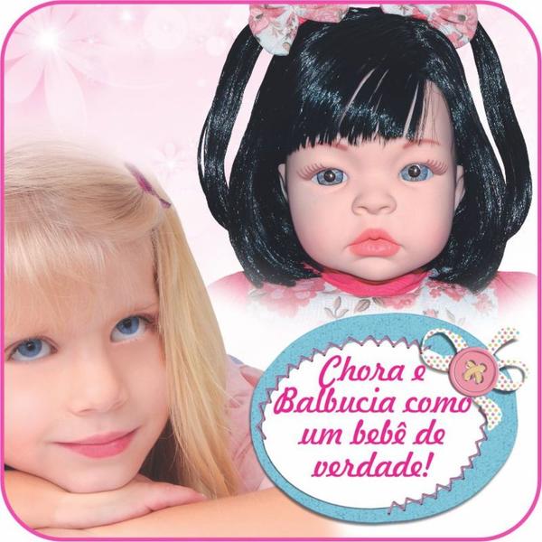 Imagem de Boneca Baby Kiss Reborn Morena, Sid Nyl