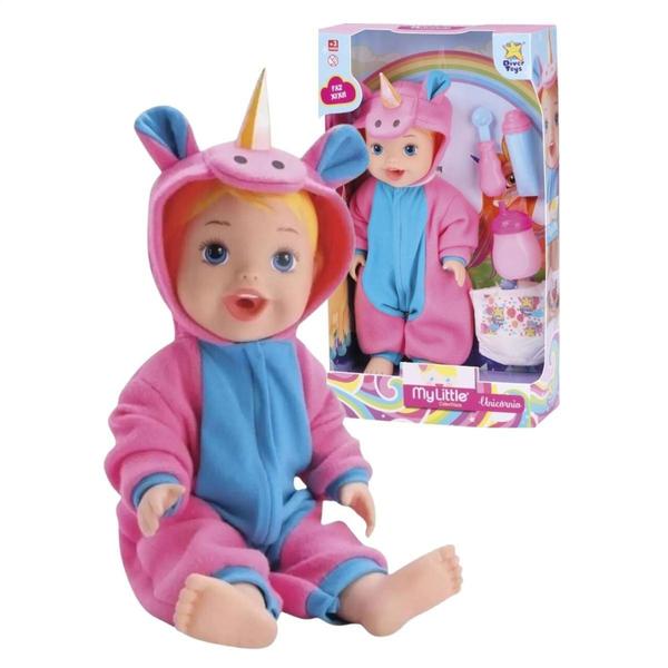 Imagem de Boneca Baby My Little Collection Unicornio - DIVERTOYS