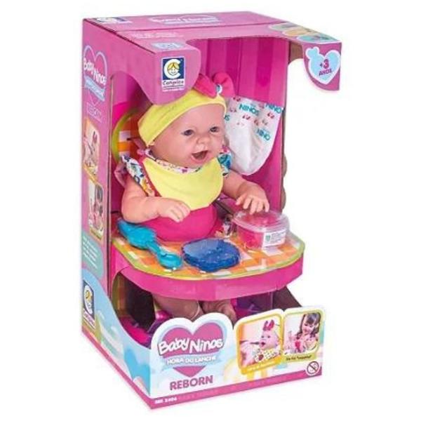 Imagem de Boneca Baby Ninos Hora Do Lanche 2406 Cotiplás