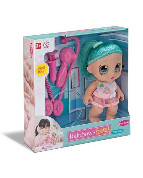 Imagem de Boneca Baby Rainbow Médica 816 Bambola