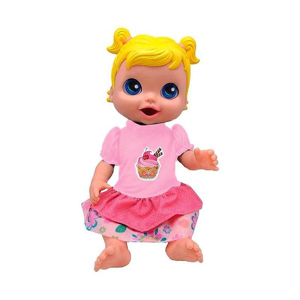 Imagem de Boneca Baby's Collection Comidinha com Acessórios - 318 - Super Toys