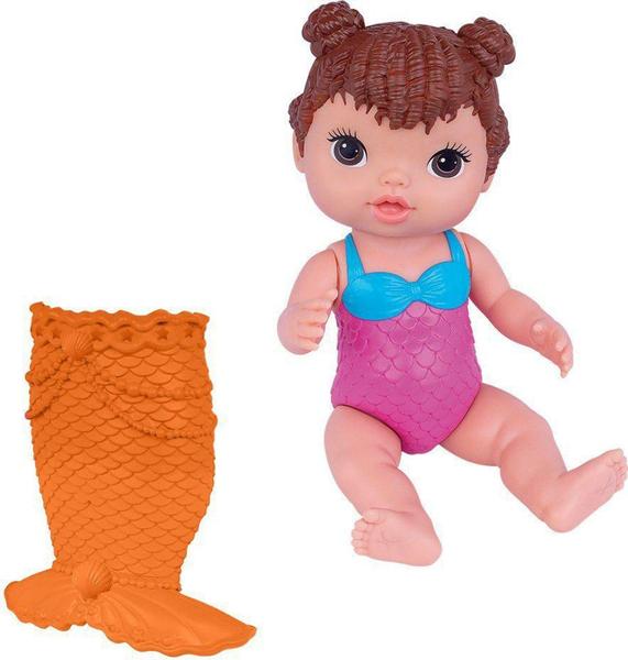 Imagem de Boneca Baby's Collection - Minha Sereia - Morena - Super Toys