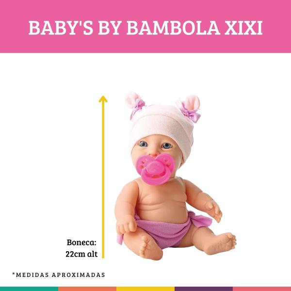 Imagem de Boneca Babys By Bambola Faz Xixi Bebê em Vinil Bambola