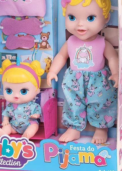 Imagem de Boneca Babys Collection Festa Do Pijama 408- Supertoys