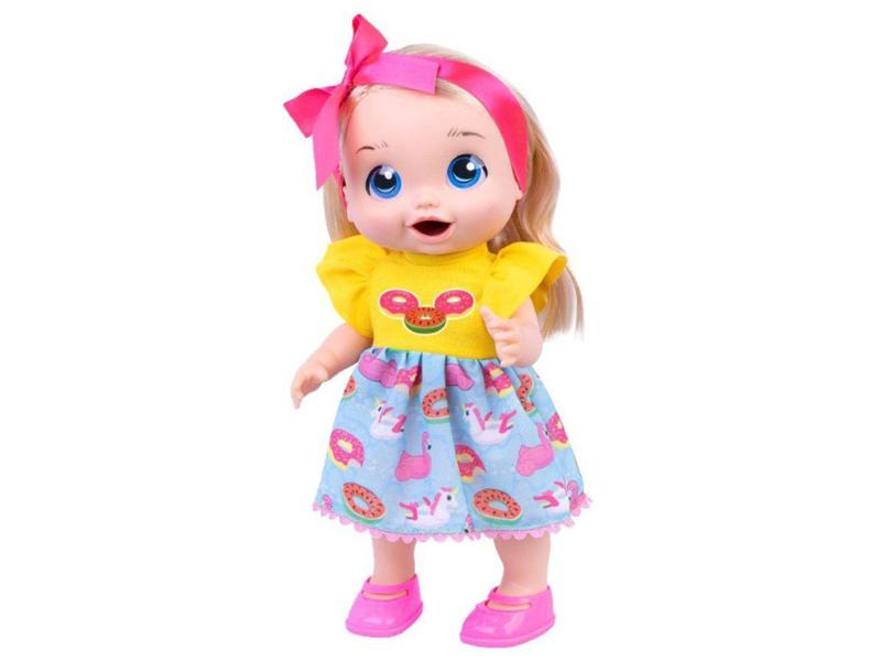 Boneca Babys Collection Papa Divertido - que Come com Acessórios Super Toys Imagem de Boneca Babys Collection Papa Divertido - que Come com Acessórios Super Toys