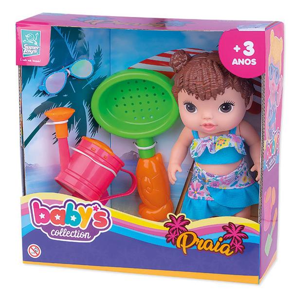 Imagem de Boneca Babys Collection Praia - Super Toys