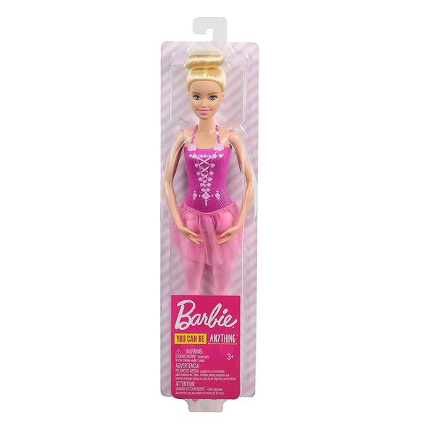 Imagem de Boneca Bailarina Barbie Rosa GJL58A - Mattel