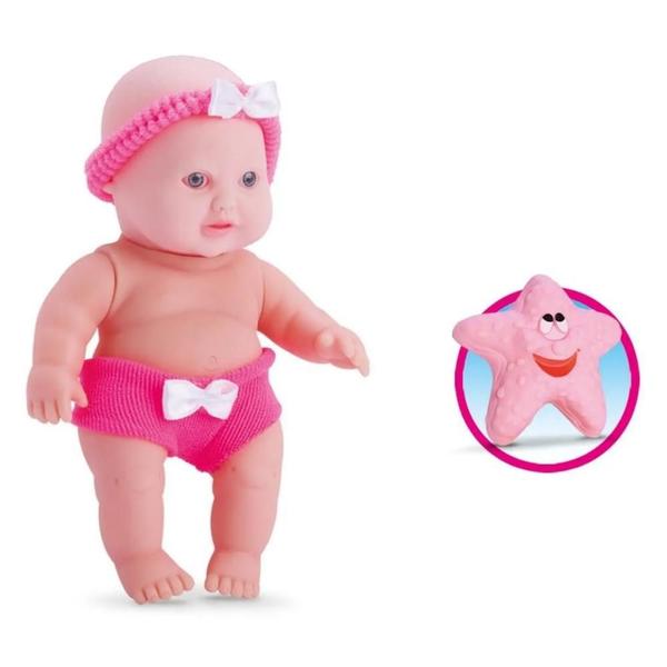 Imagem de Boneca Barata Little Praia com linda Estrela do Mar Bee Toys