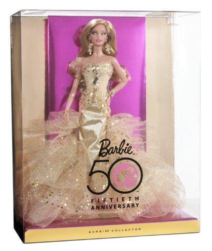 Imagem de Boneca Barbie, 50º aniversário, glamour com look vintage