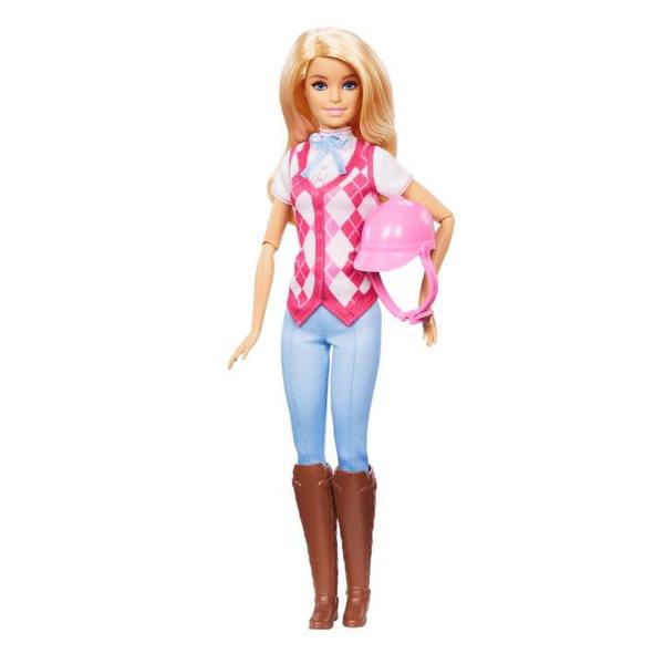 Imagem de Boneca - Barbie -  A Grande Corrida de Cavalos - Malibu Equitacao MATTEL