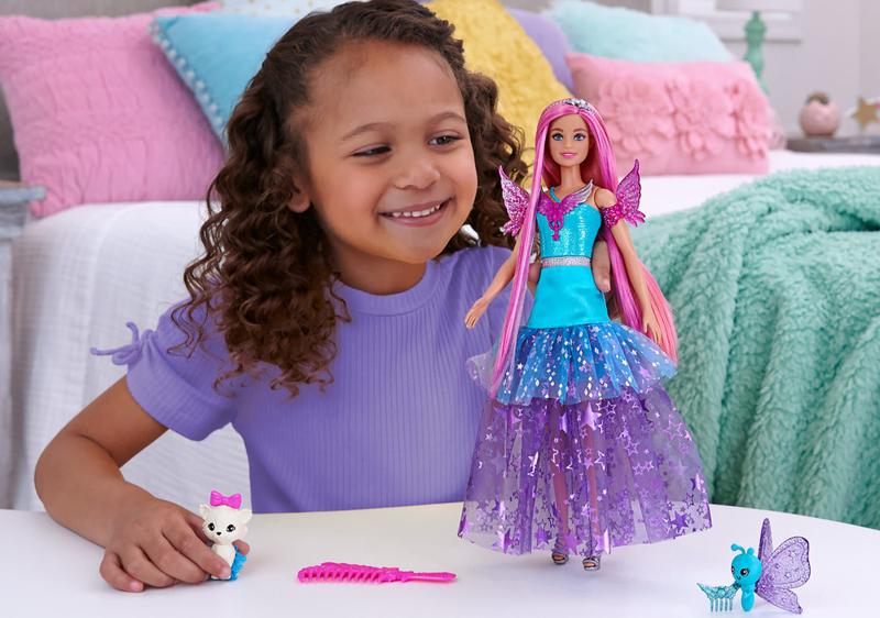 Imagem de Boneca Barbie A Touch of Magic c/ Pets - Mattel