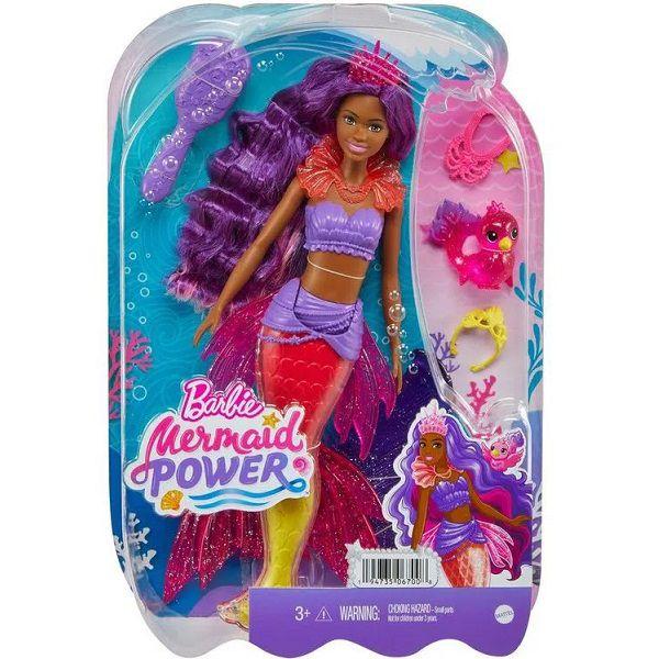 Imagem de Boneca Barbie Articulada Mermaid Power Brooklyn Mattel HHG53