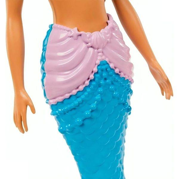 Imagem de Boneca Barbie Articulada Sereia Dreamtopia Morena Com Cauda Azul  HGR04