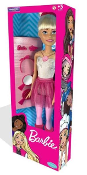Boneca Barbie Bailarina 66cm 12360 - Pupee Imagem de Boneca Barbie Bailarina 66cm 12360 - Pupee