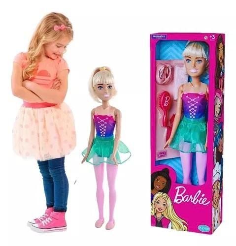 Imagem de Boneca Barbie Bailarina Profissões Grande Brinquedo infantil para meninas Mattel - Pupee