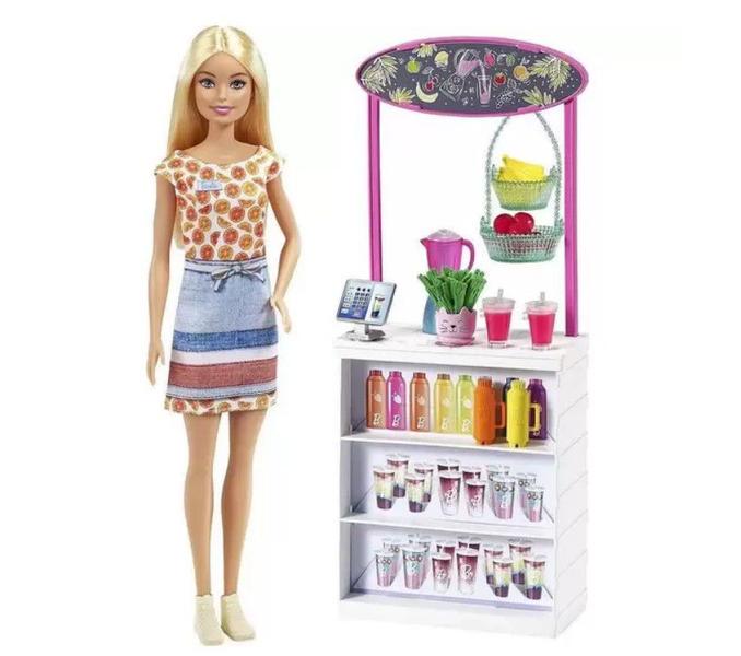 Imagem de Boneca Barbie Bar De Vitaminas - Grn75 Mattel