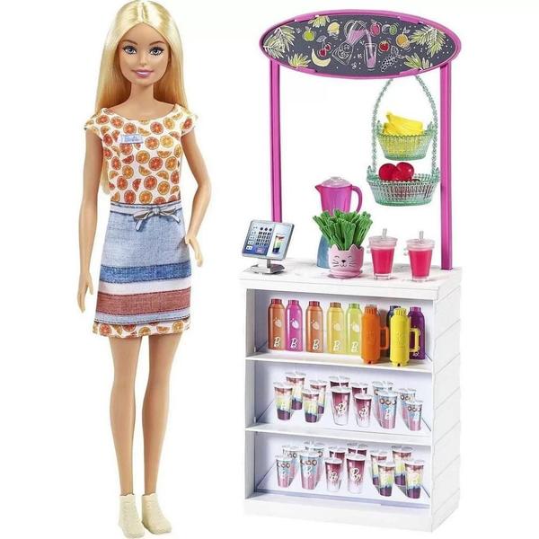 Imagem de Boneca Barbie Bar De Vitaminas - Mattel GRN75