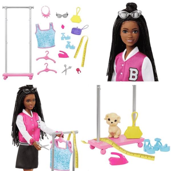 Imagem de Boneca Barbie Brooklyn Estilista 3+ Hnk96 Mattel