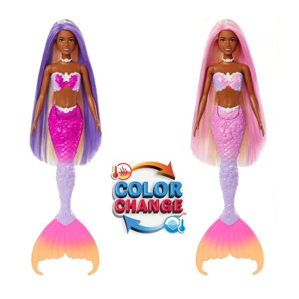 Imagem de Boneca Barbie - Brooklyn Sereira - Color Change - Mattel