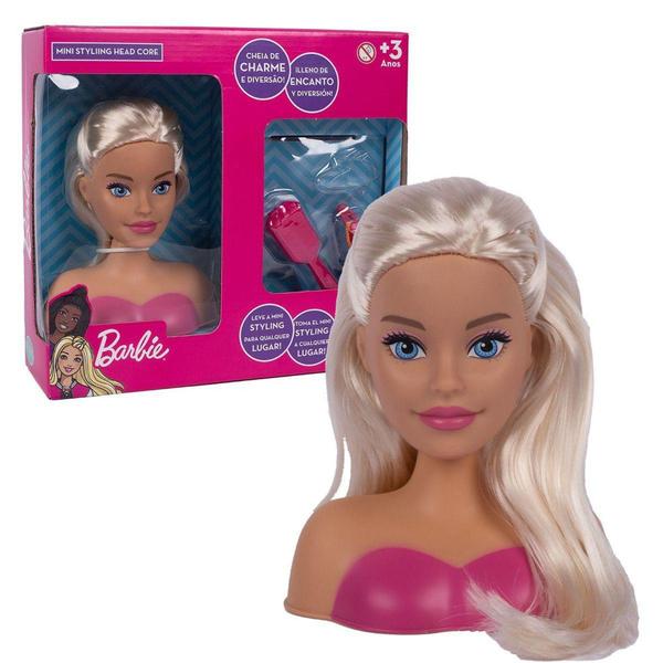 Imagem de Boneca Barbie Busto Mini Styling Hair Para Penteados Com Acessórios - Pupee