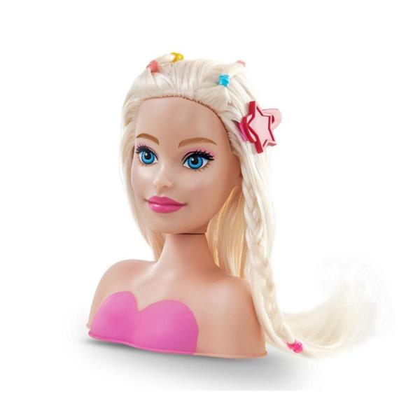 Imagem de Boneca Barbie Busto Para Pentear Com Acessórios Cabeleireira Mini Barbie Presente Criança Pupee