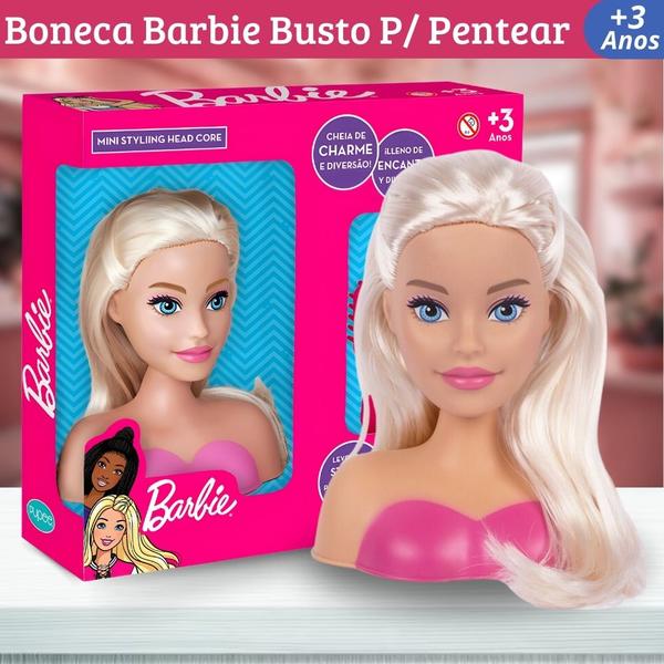 Imagem de Boneca Barbie Busto Para Pentear Styling Head C/ Acessórios