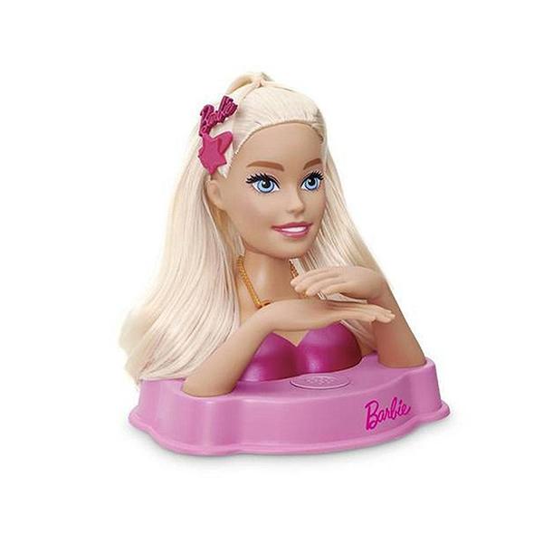 Imagem de Boneca Barbie Busto Styling Head Core com Frases e Acessórios - 1291 - Pupee