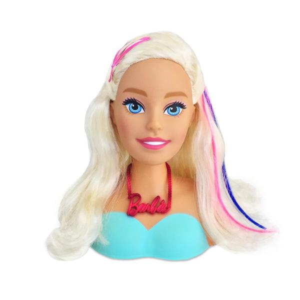 Imagem de Boneca Barbie Busto Styling Head Penteado Brinquedo Presente Criança Menina 3 anos