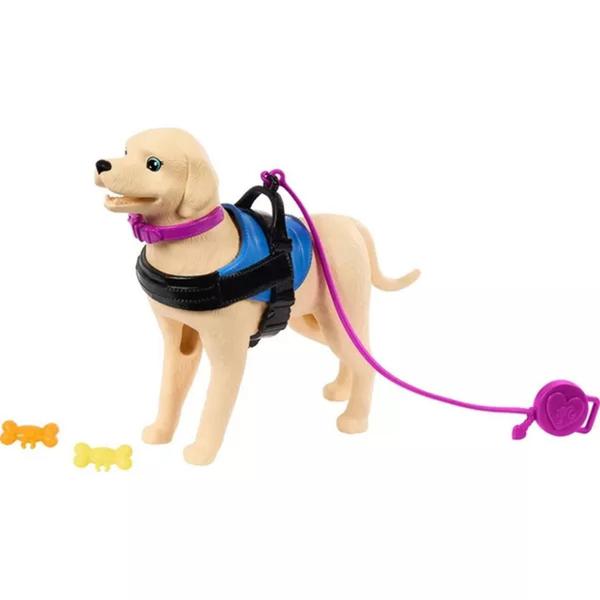 Imagem de Boneca Barbie Cadeirante + Pet Cachorro Mattel - Hjy85